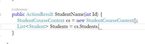 CourseId from the action link 